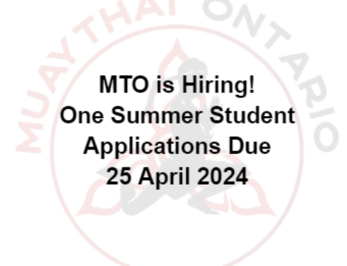 MTO Summer Student Job Posting